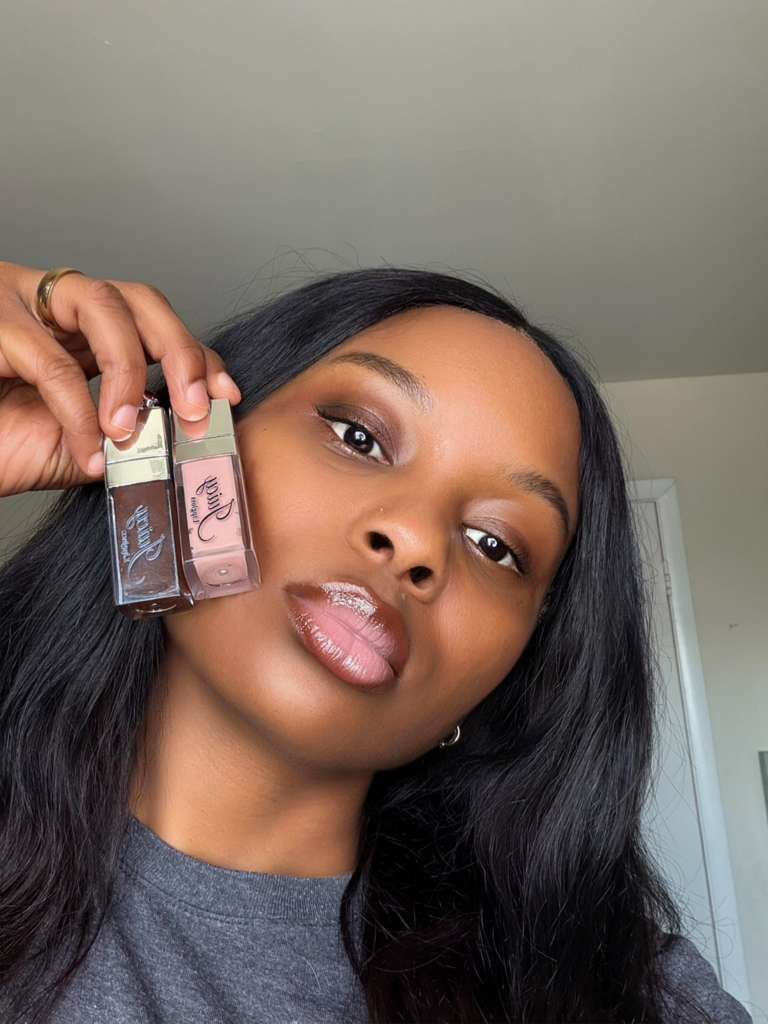 Juicy lipgloss hero visual